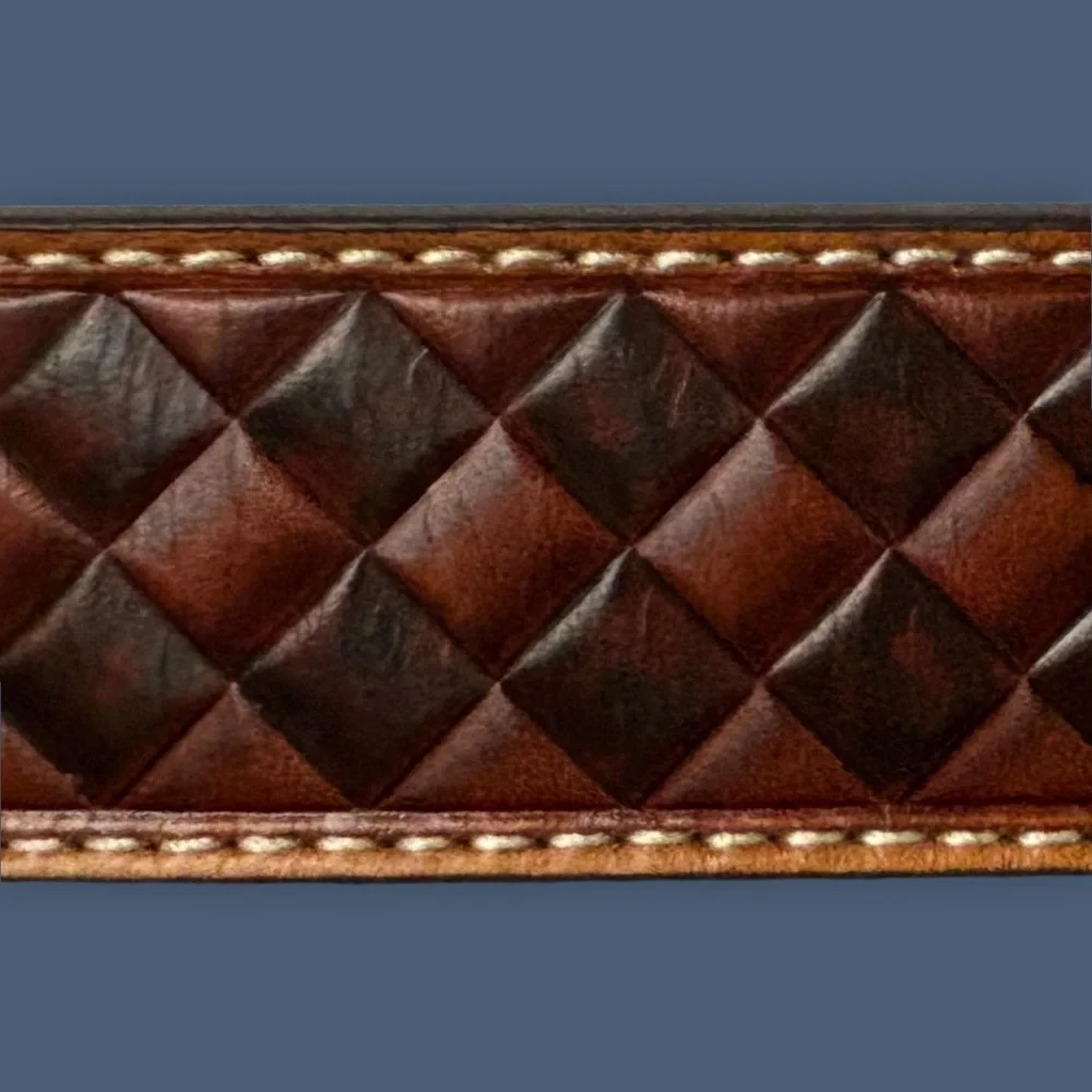 Nocona tooled leather
